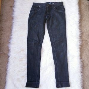 Roxy Dark Wash Gold Coast Slim Fit Jeans Size 3